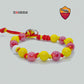 L0083G Ceramica multicolor giallorossi