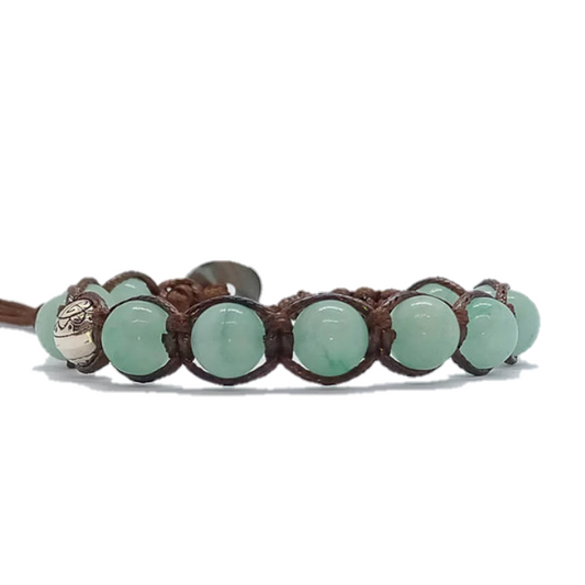 Bracciale L0073 Angelite verde