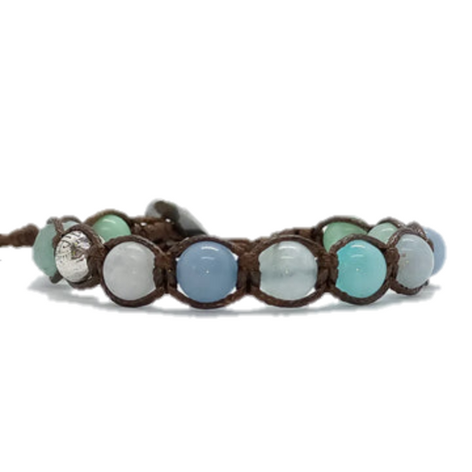 Bracciale L0088 Angelite multicolor