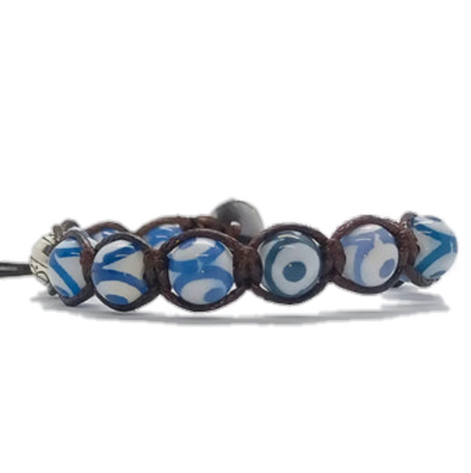 Bracciale L0091 Agata tibetana