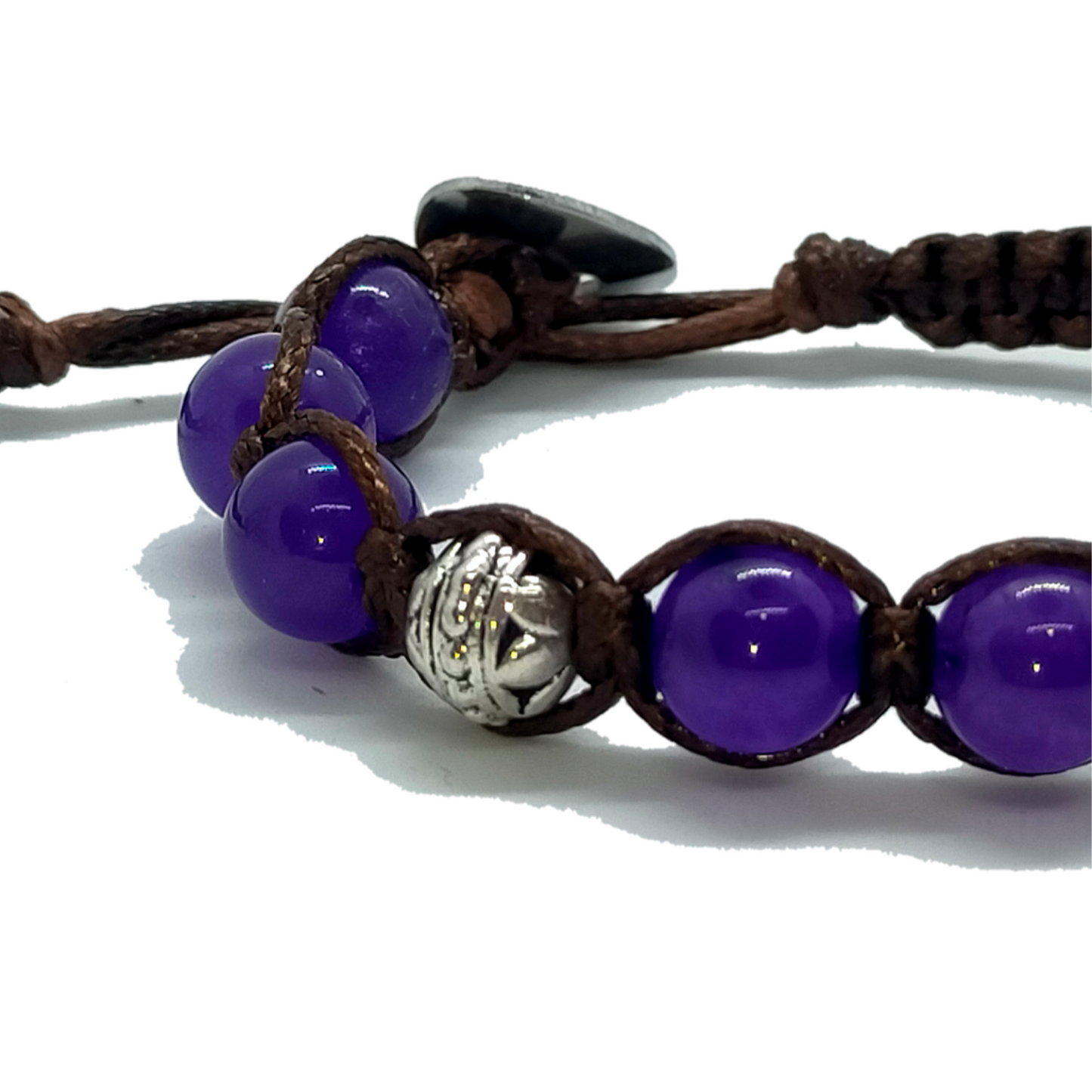 Bracciale L0032 Agata viola