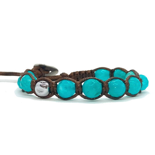 Bracciale L0094 Agata Ocean sfaccettata