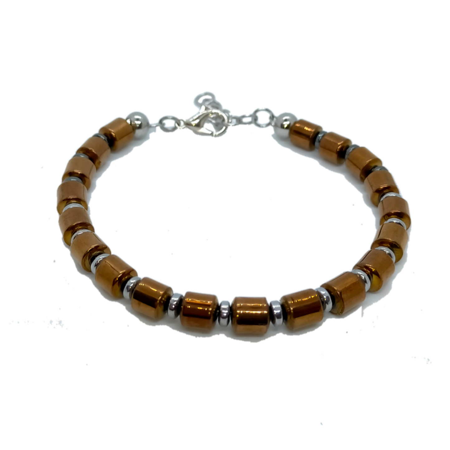 Bracciale Inspiration M004 Ematite bronzata