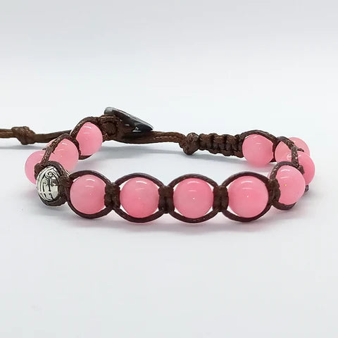 Bracciale L0082 Quarzo rosa