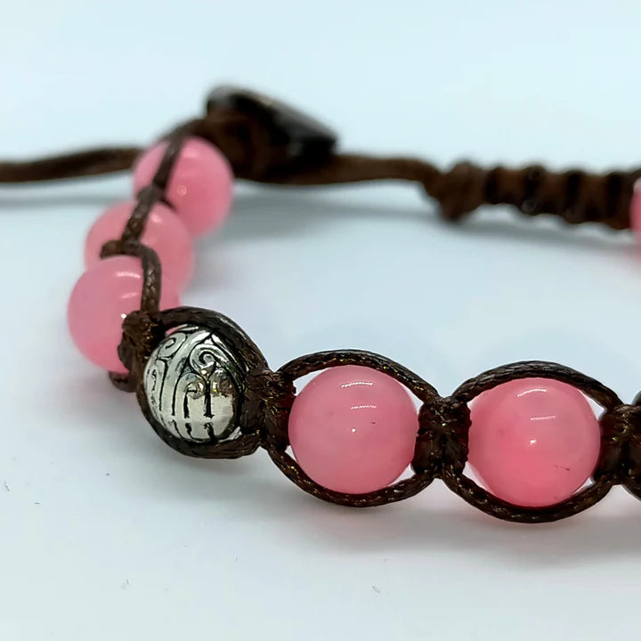 Bracciale L0082 Quarzo rosa