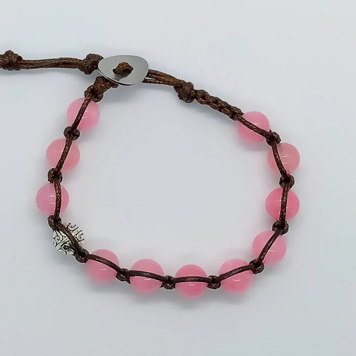 Bracciale L0082 Quarzo rosa